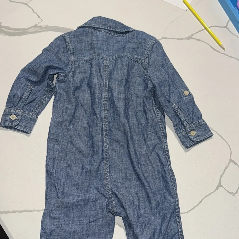 Baby Gap Denim Jumpsuit 12-18M